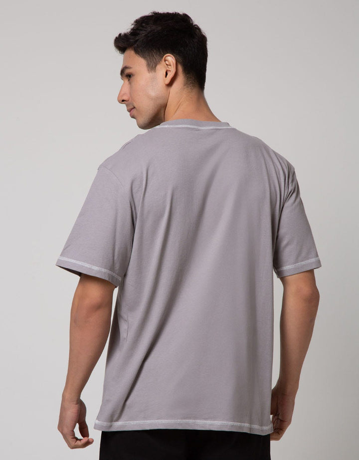 Nevada Short Sleeve T-Shirt Print Contrast Stitch