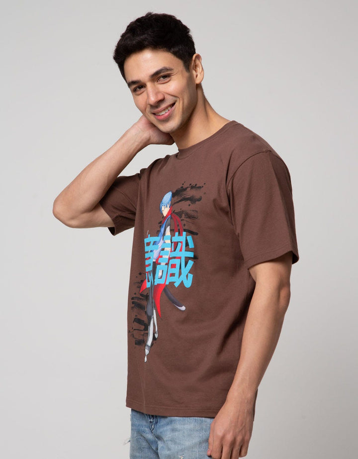 Nevada Short Sleeve T-Shirt Print Anime