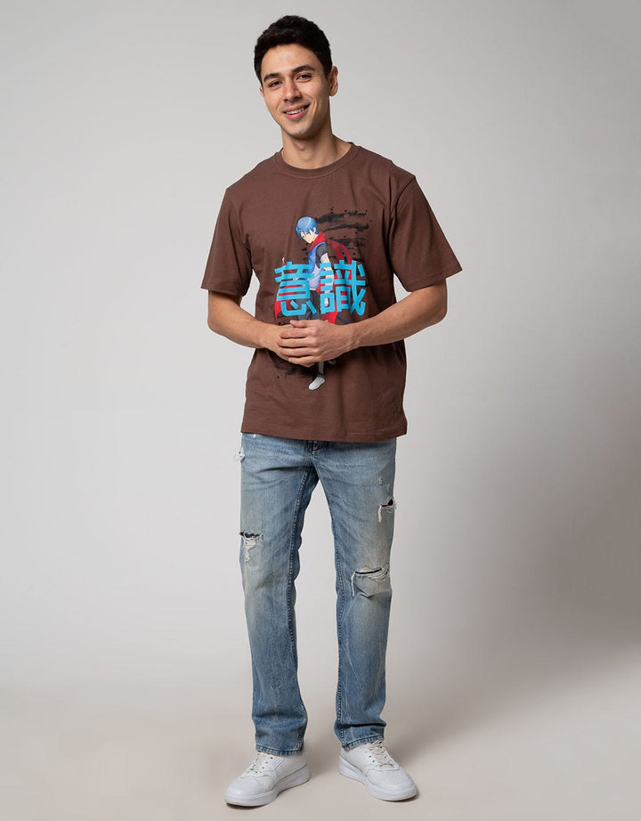 Nevada Short Sleeve T-Shirt Print Anime