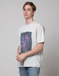 Nevada Short Sleeve T-Shirt Print Contrast Stitch