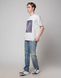 Nevada Short Sleeve T-Shirt Print Contrast Stitch