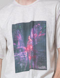 Nevada Short Sleeve T-Shirt Print Contrast Stitch