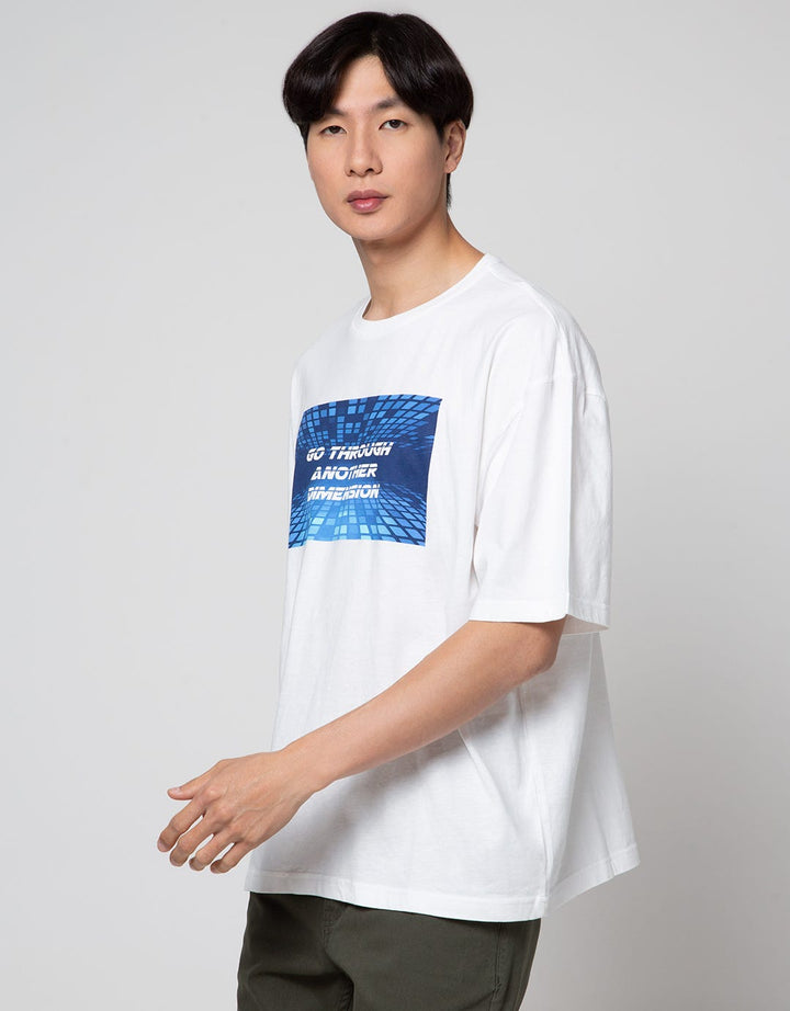 Nevada Short Sleeve T-Shirt Print Oversized