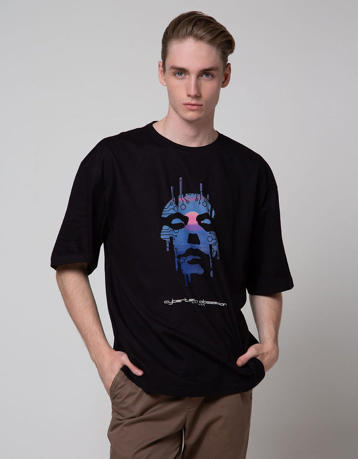 Nevada Short Sleeve T-Shirt Print Oversized