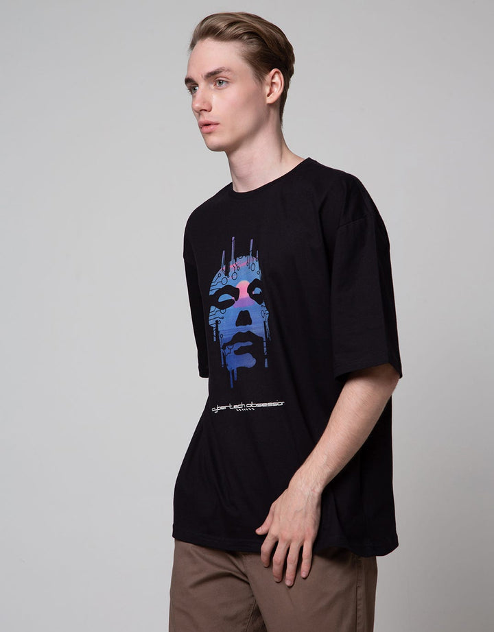 Nevada Short Sleeve T-Shirt Print Oversized