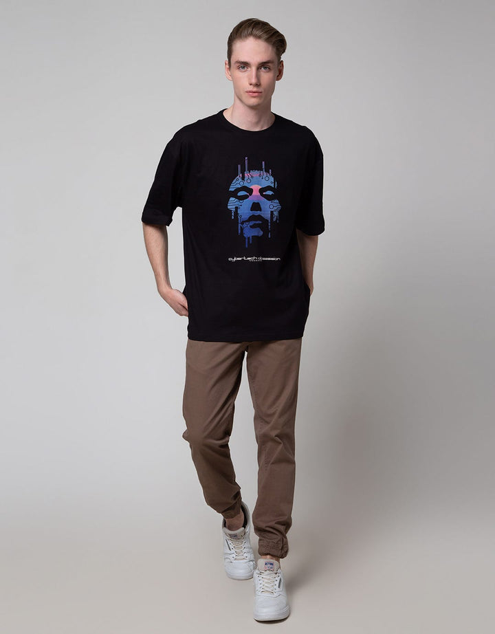 Nevada Short Sleeve T-Shirt Print Oversized
