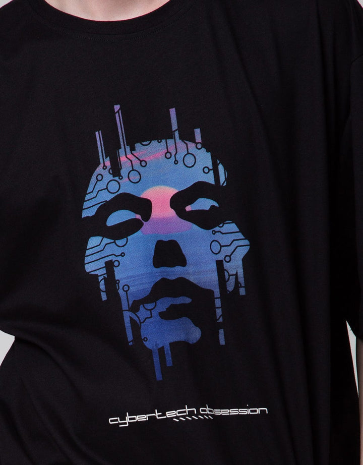 Nevada Short Sleeve T-Shirt Print Oversized