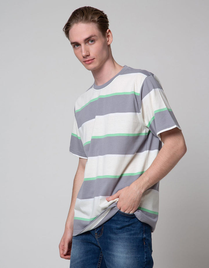 Nevada Short Sleeve T-Shirt Horizontal Stripe