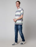 Nevada Short Sleeve T-Shirt Horizontal Stripe