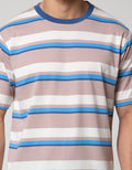 Nevada Vertical Stripe Kaos Pria