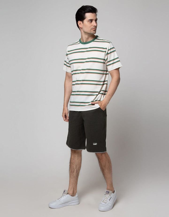 Nevada Vertical Stripes Kaos Pria
