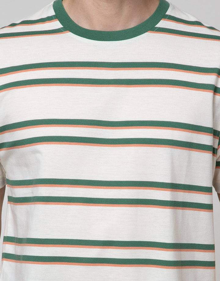 Nevada Vertical Stripes Kaos Pria