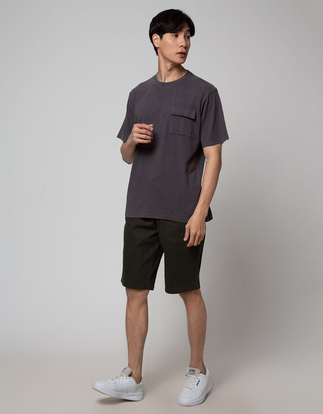 Nevada Short Sleeve T-Shirt Pocket Washing
