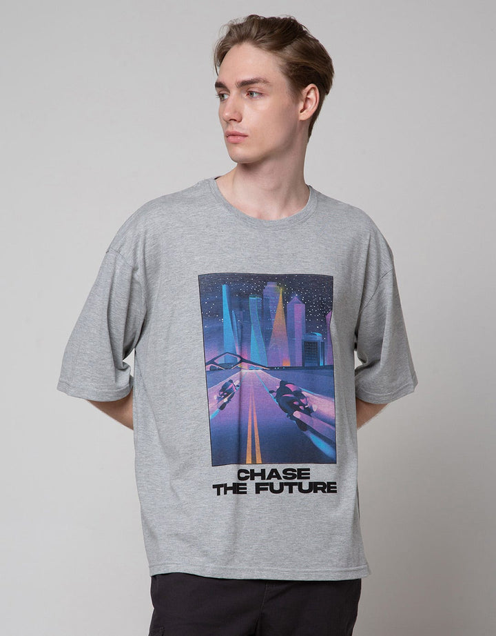 Nevada Short Sleeve T-Shirt Print Oversized