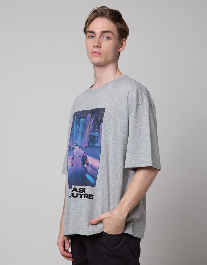 Nevada Short Sleeve T-Shirt Print Oversized
