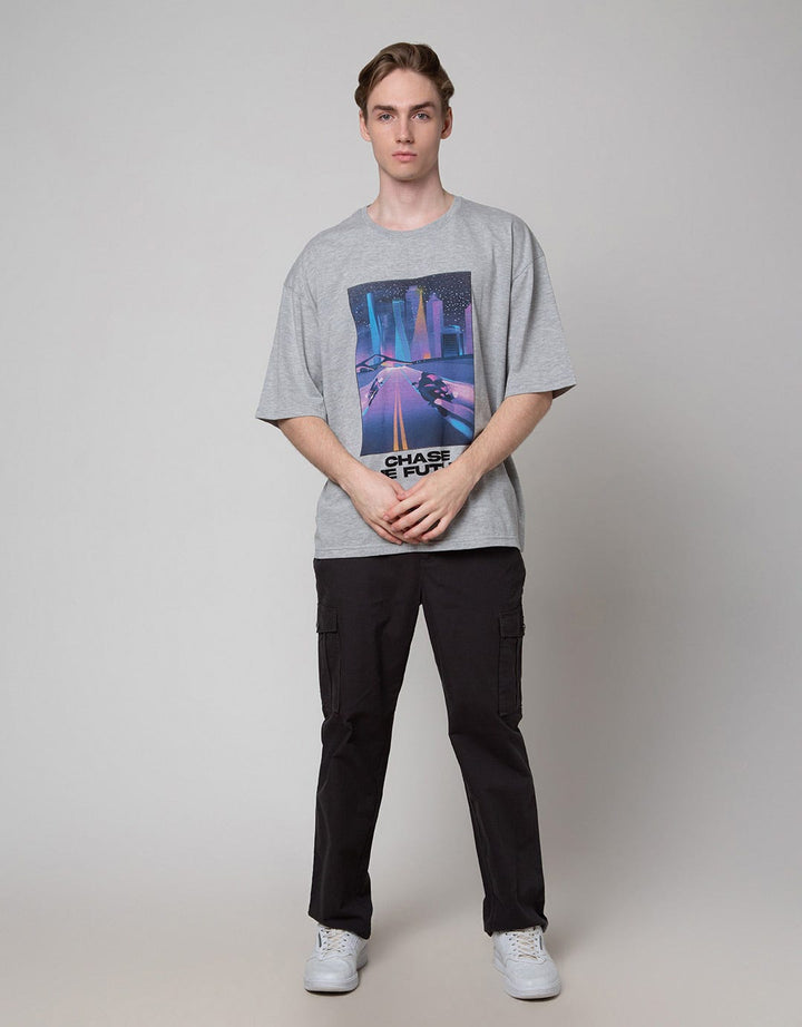 Nevada Short Sleeve T-Shirt Print Oversized