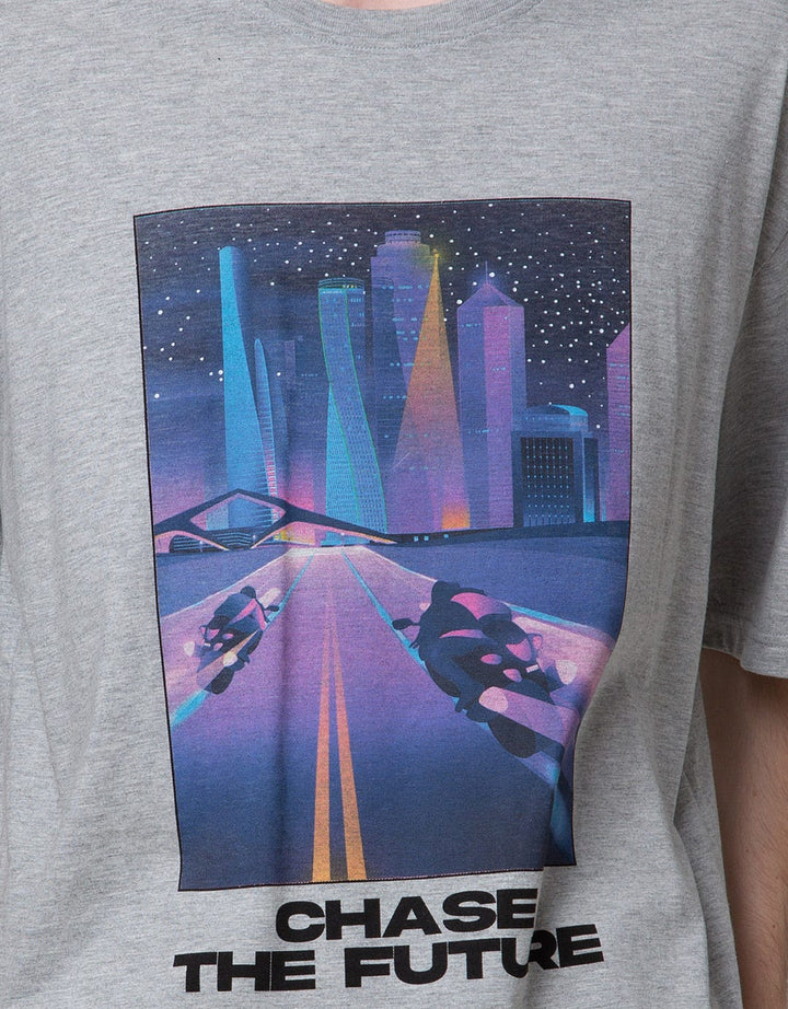Nevada Short Sleeve T-Shirt Print Oversized