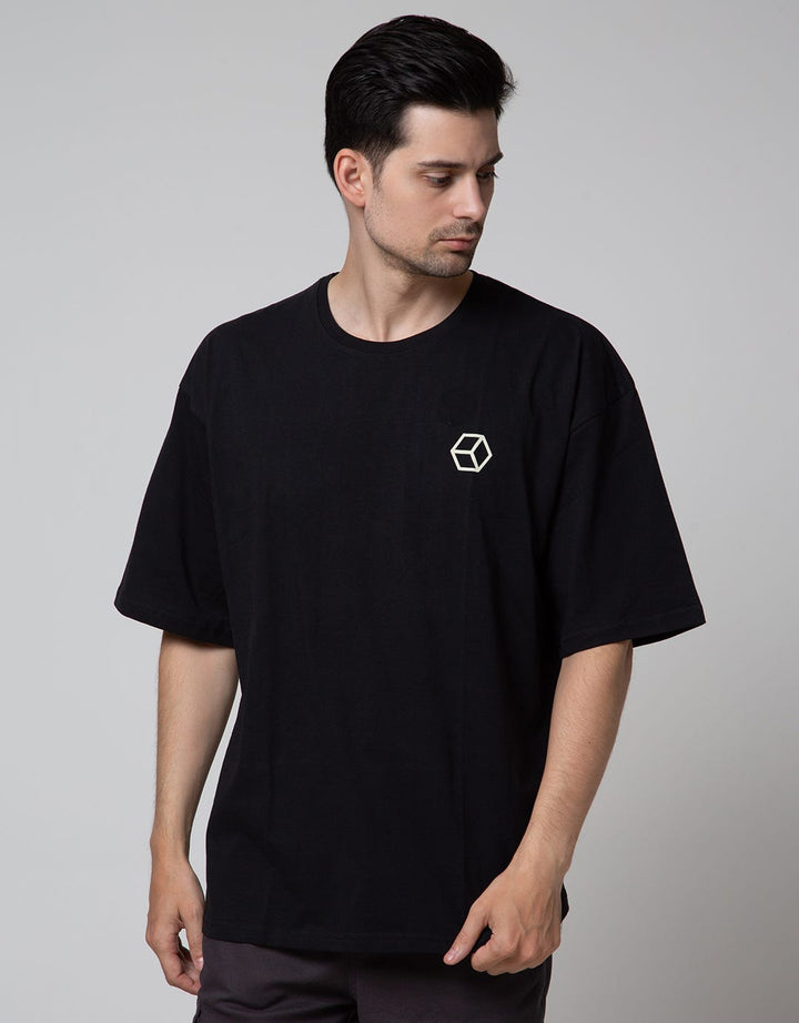 Nevada Short Sleeve T-Shirt Print Oversized Glow In The Dark