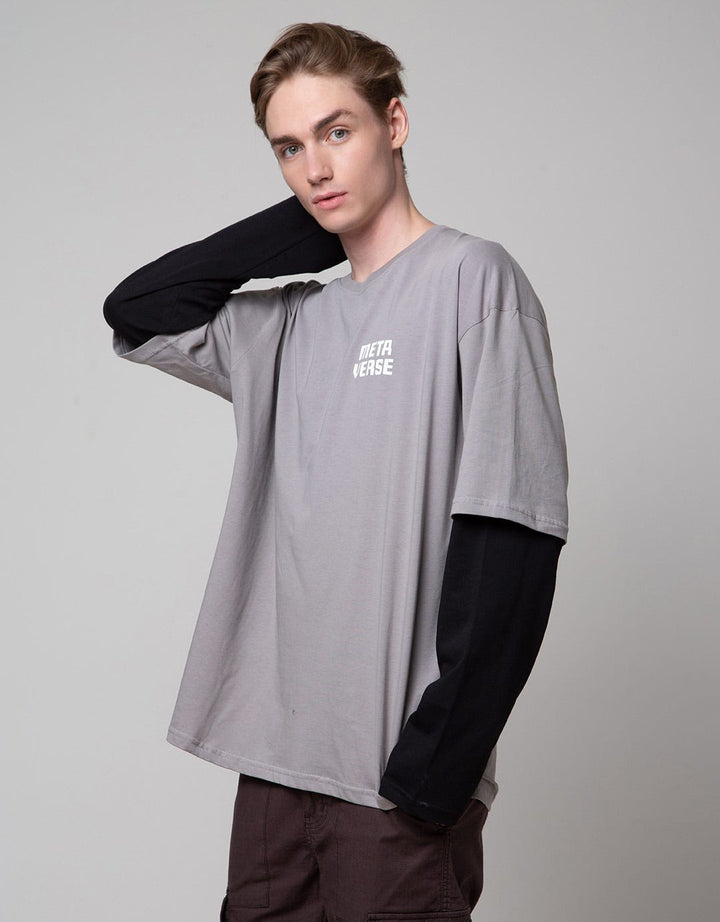 Nevada Mocksleeve OVZ Kaos Pria