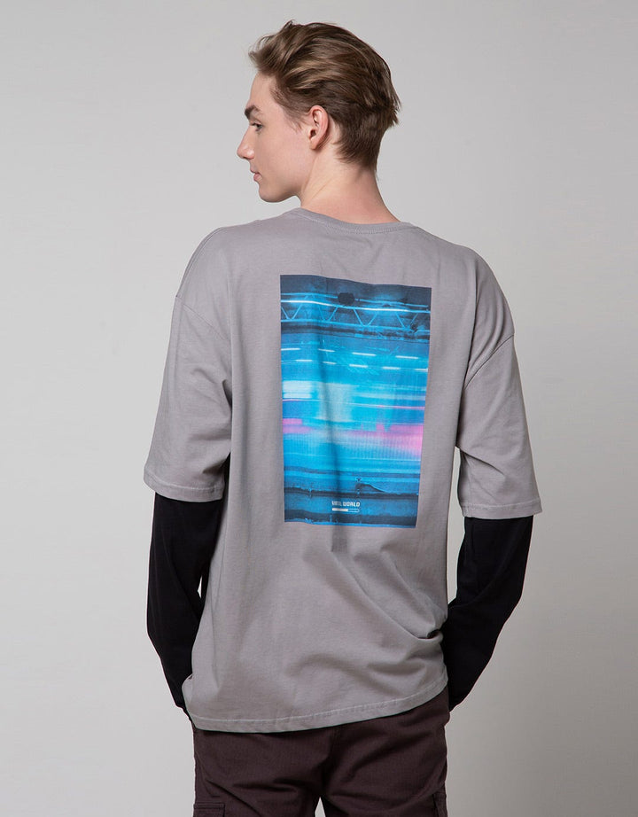 Nevada Mocksleeve OVZ Kaos Pria