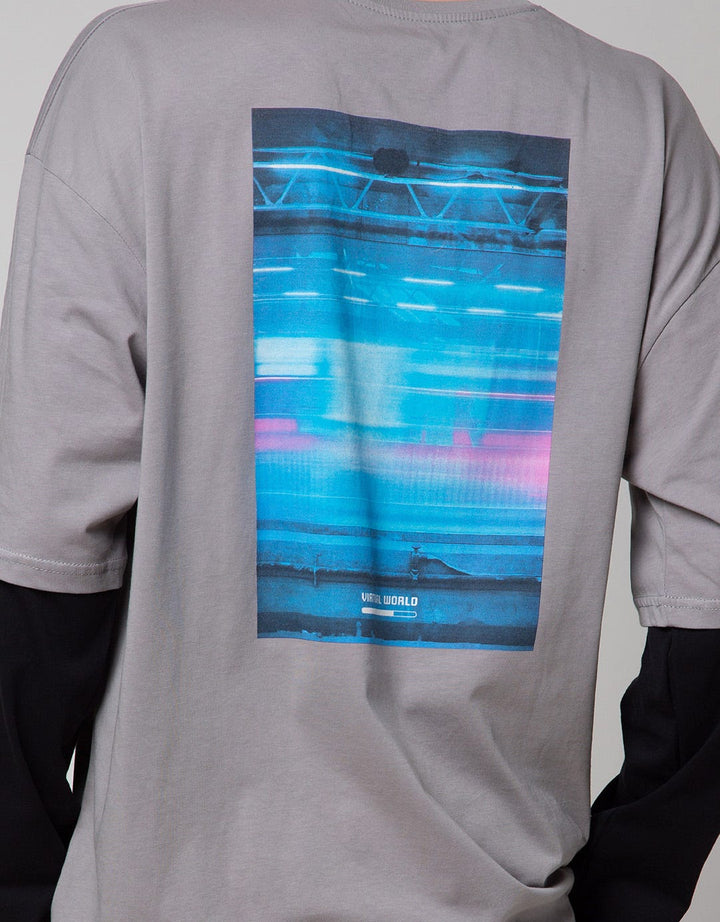 Nevada Mocksleeve OVZ Kaos Pria