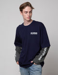 Nevada Long Sleeve T-Shirt Mocksleeve Oversized