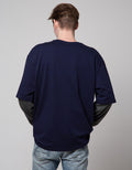 Nevada Long Sleeve T-Shirt Mocksleeve Oversized