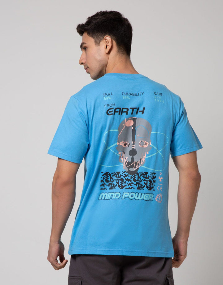 Nevada Short Sleeve T-Shirt Backprint Glow In The Dark Or Holo