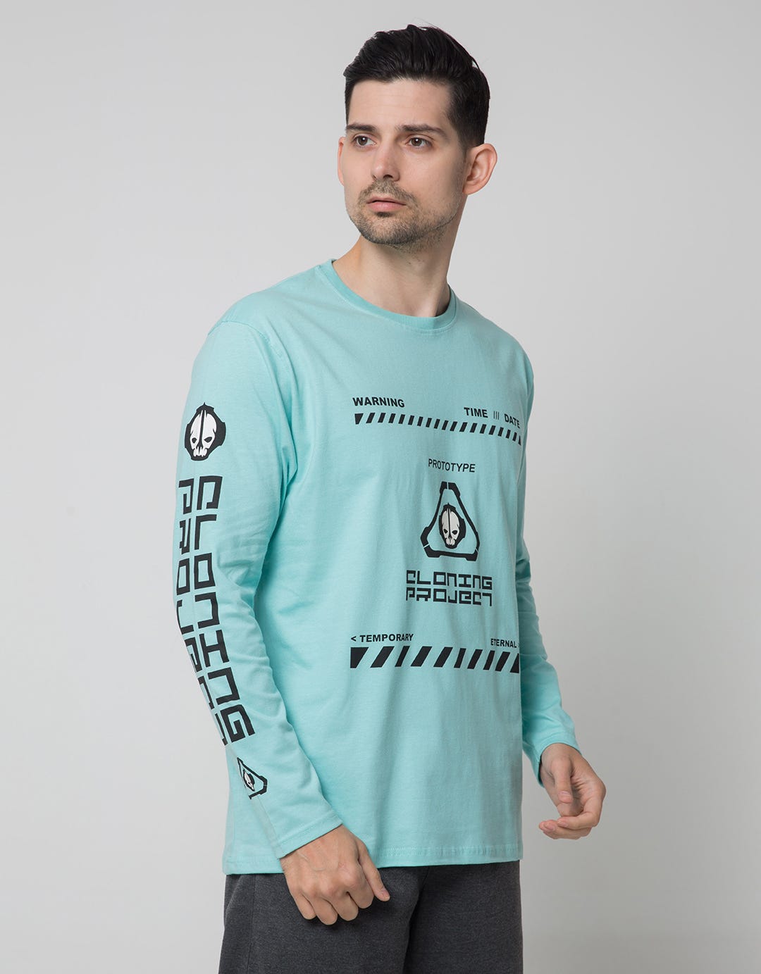 Nevada Long Sleeve T-Shirt Print Cloning