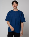 Nevada Short Sleeve T-Shirt Print Pocket Oversized Wider Neck Rib