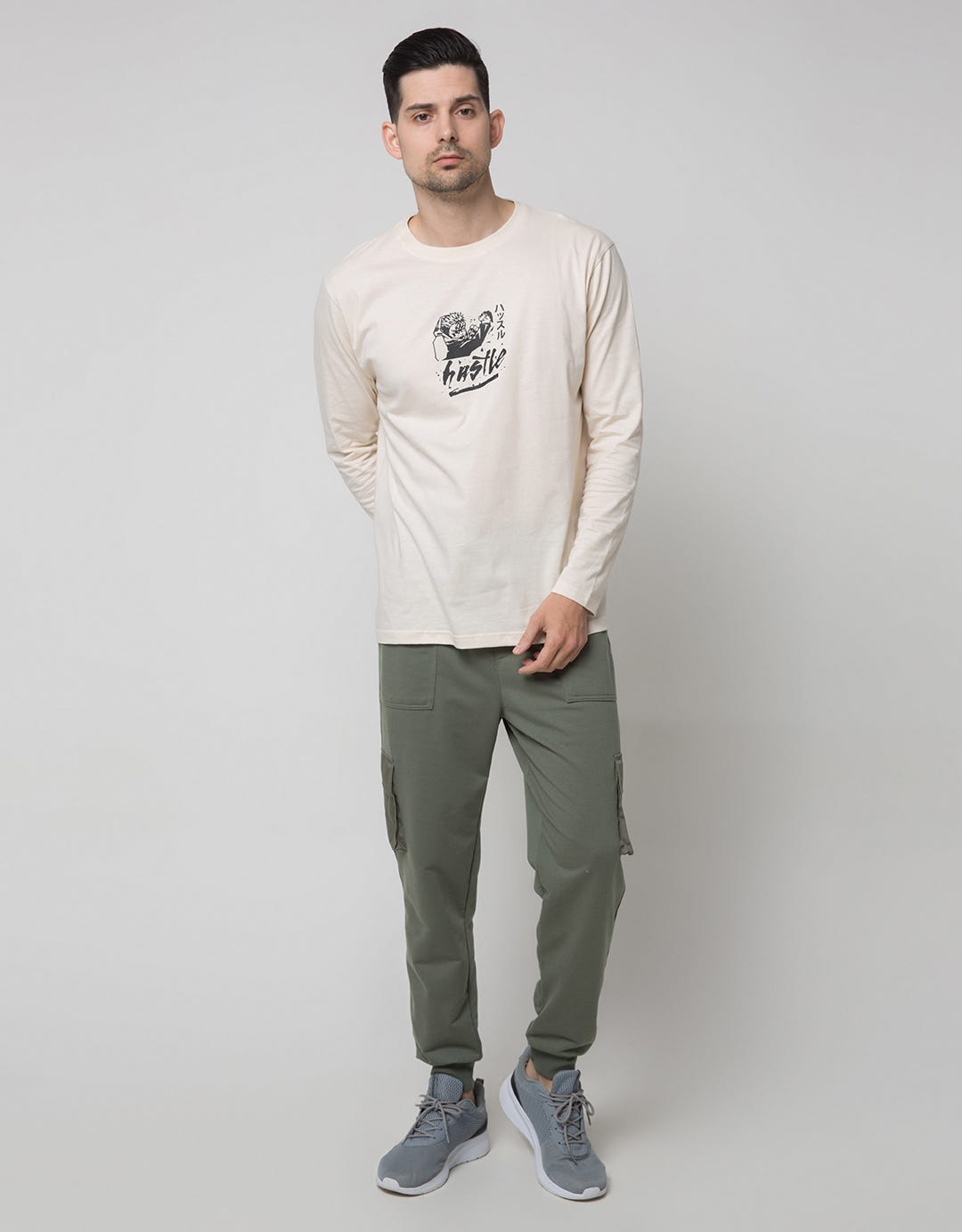 Nevada Long Sleeve T-Shirt Print Anime Hustle