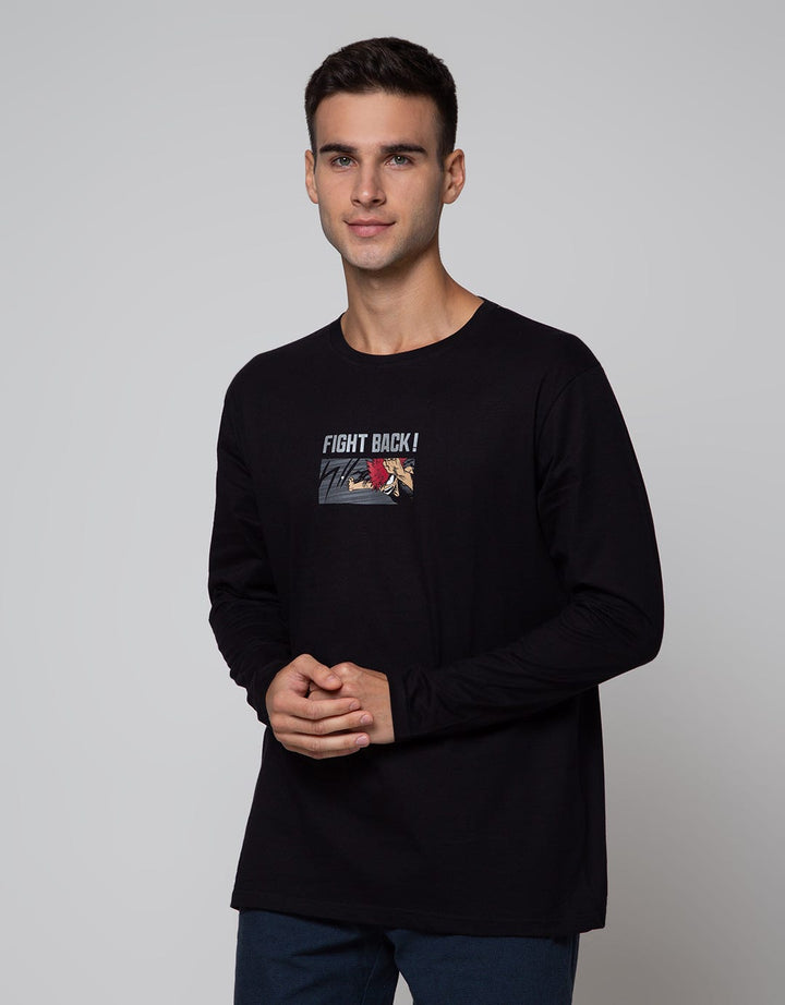 Nevada Anime Back Men's Long T-Shirt