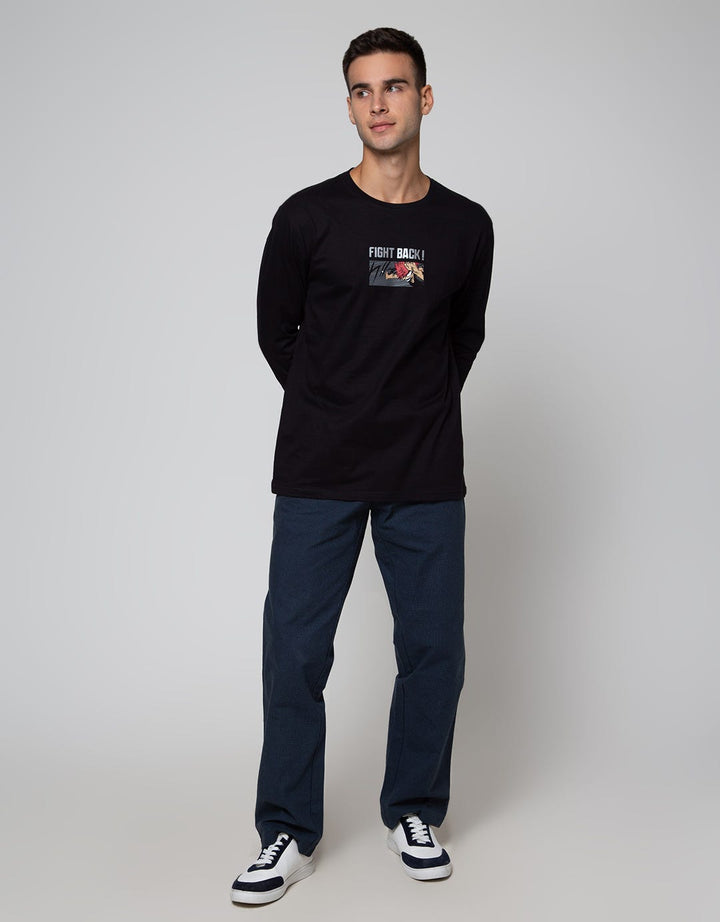 Nevada Anime Back Men's Long T-Shirt