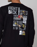 Nevada Anime Back Men's Long T-Shirt