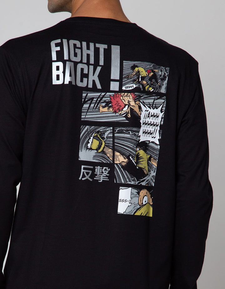 Nevada Anime Back Men's Long T-Shirt