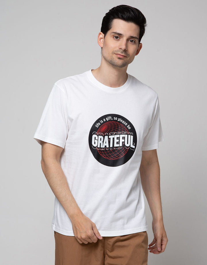Nevada Print Grateful Men's Casual T-Shirt