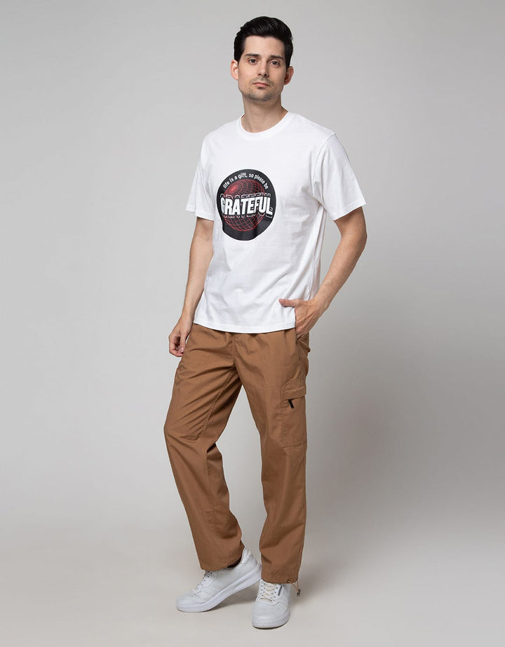 Nevada Print Grateful Men's Casual T-Shirt