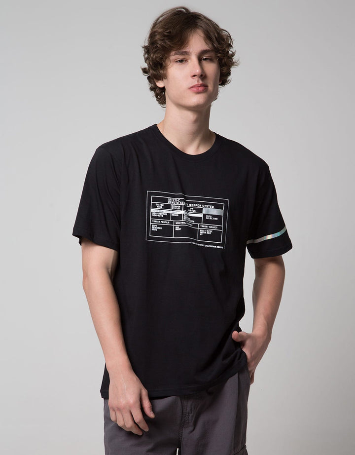 Nevada Short Sleeve T-Shirt Print Remote Sentri