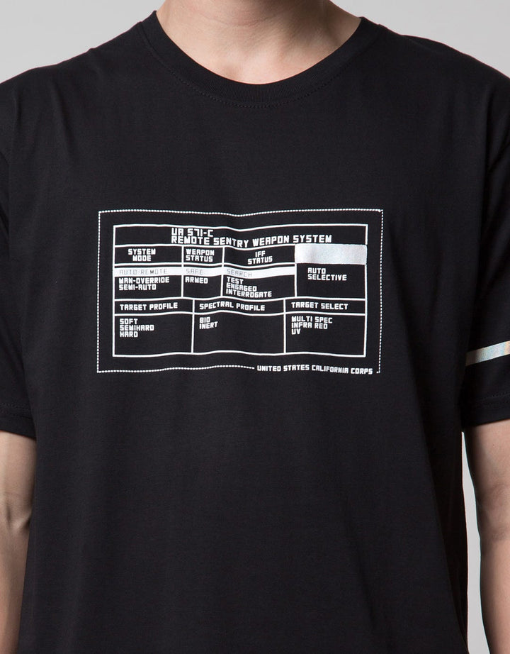 Nevada Short Sleeve T-Shirt Print Remote Sentri