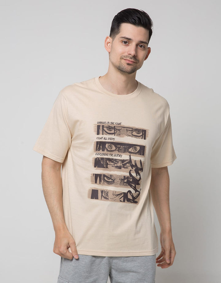 Nevada Short Sleeve T-Shirt Print Anime