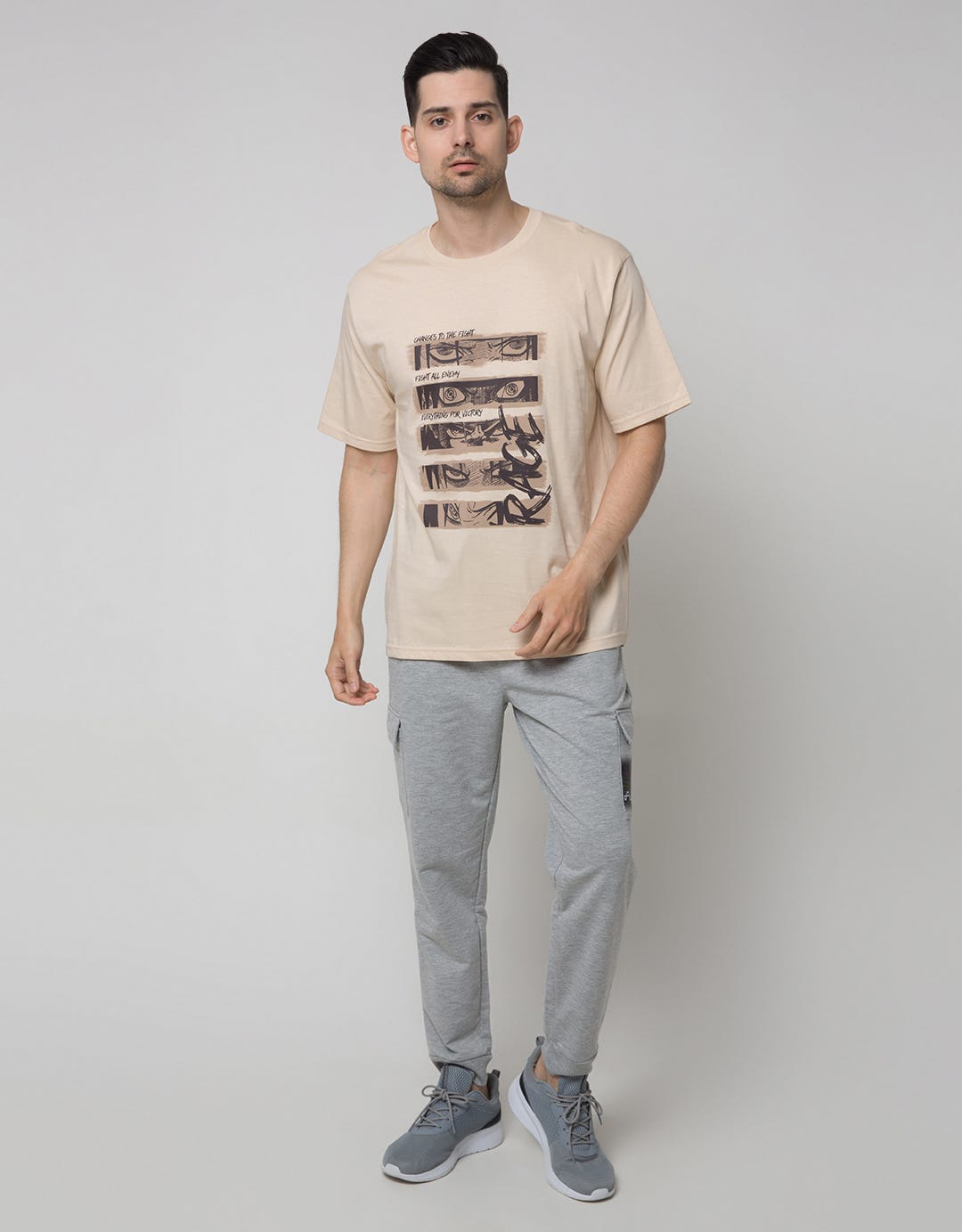 Nevada Short Sleeve T-Shirt Print Anime