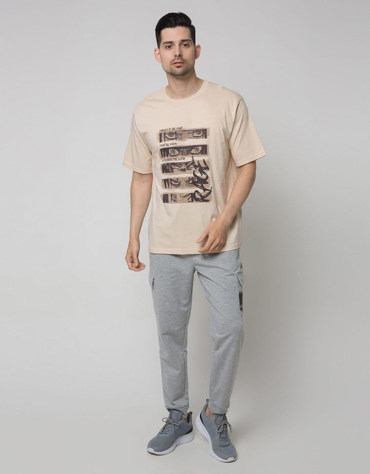 Nevada Short Sleeve T-Shirt Print Anime