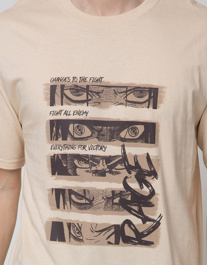 Nevada Short Sleeve T-Shirt Print Anime