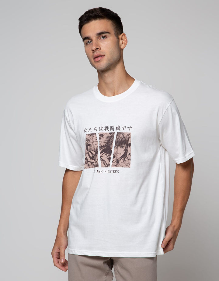 Nevada Short Sleeve T-Shirt Print Anime