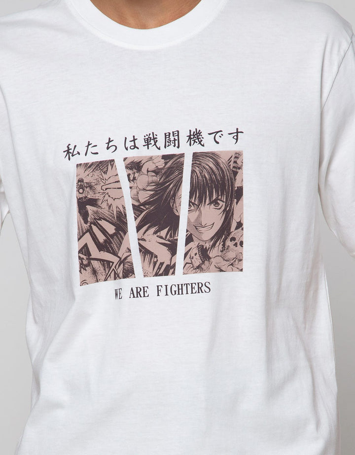 Nevada Short Sleeve T-Shirt Print Anime