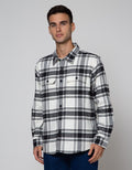 Nevada Shacket Shirt Jacket Checked