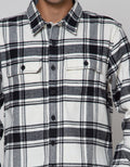 Nevada Shacket Shirt Jacket Checked
