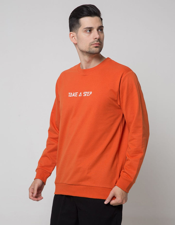 Nevada Backprint Wording Sweater Pria