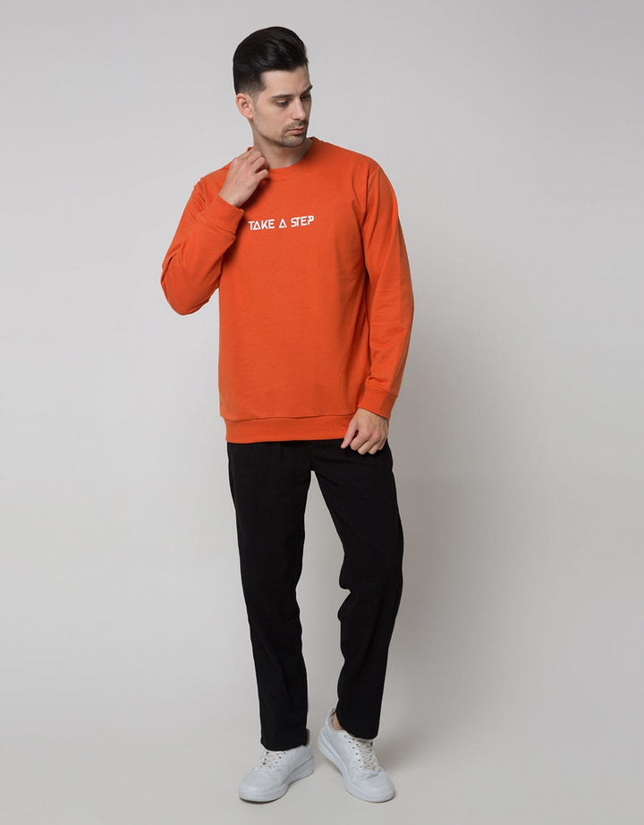 Nevada Backprint Wording Sweater Pria