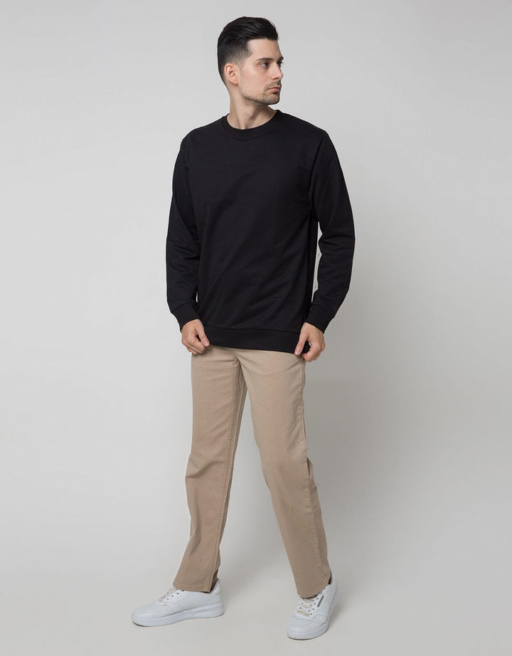 Nevada Backprint Casual Sweater Pria